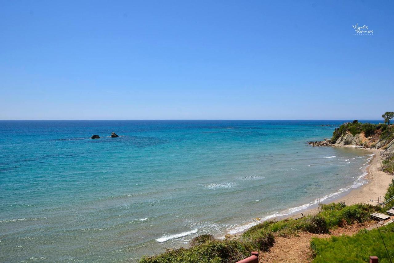 La Casa Del Sole Villa Halikounas ภายนอก รูปภาพ